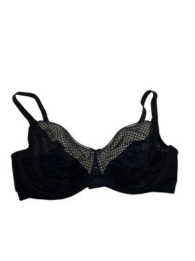 Just My Size Perfect Shape Unlined T-Shirt Underwire Bra Black, size 40DD